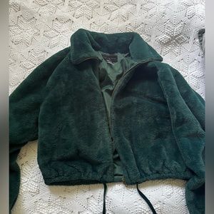 Fleece Victoria’s Secret Dark Turquoise Jacket